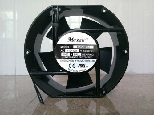1 PCS Maxair Fan BT15050B1HL AC 110-120V 17251 17cm 2 wire cooling fan