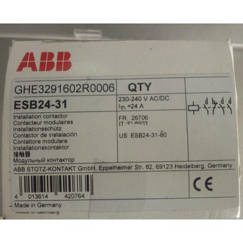 one  ABB ESB24-31*24V ESB24-31 in box Fast Shipping