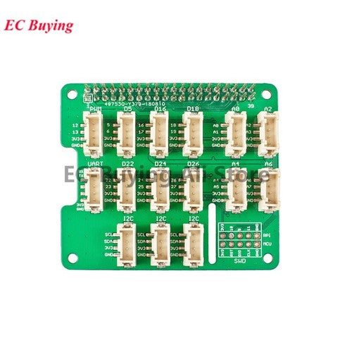 for Raspberry pi 2B/3B/3B+/zero Expansion Board Grove Base Hat ADC I2C STM