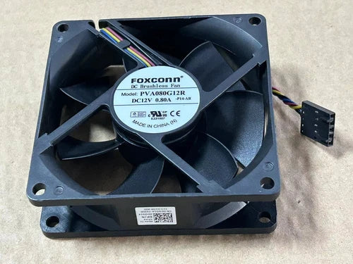 1pc 80*80*25mm 12V 0.80A PWM 4pin PVA080G12R fan