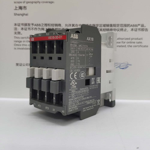 ABB AX18-30-01-81 Contactors AC 24V AX18-30-01