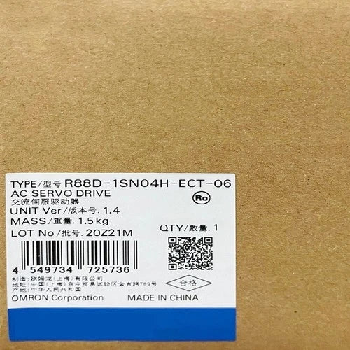 R88D-1SN04H-ECT-06  OMRON R88D1SN04HECT06 Servo Drive