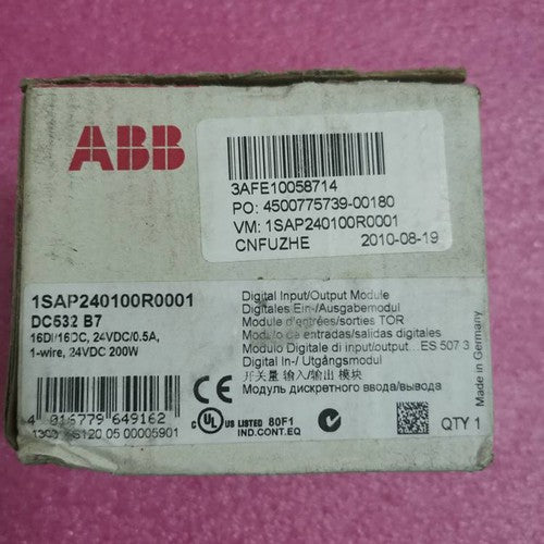 one  abb DC532 1SAP240100R0001 Digital input/output module Fast Shipping