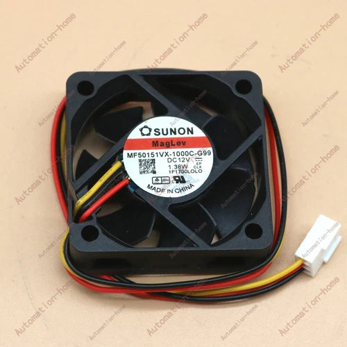 1PC  High Air Volume Fan 5Cm Fan 3-WIRE   MF50151VX-1000C-G99 5015 12V 1.38W