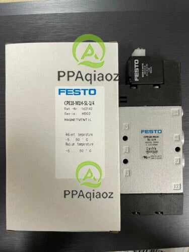 1PC  FESTO CPE18-M1H-5L-1/4 163142 Solenoid Valve Free Shipping