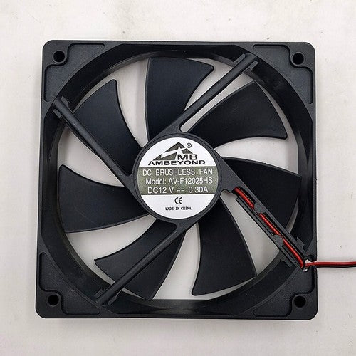 1 PCS AMBEYOND Fan AV-F12025HS DC12V 0.30A 12025 12cm 2 wire cooling fan