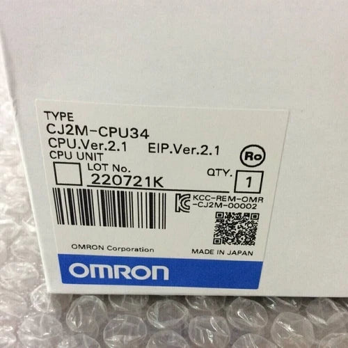CJ2M-CPU34  OMRON ETHERNET UNIT MODULE CJ2MCPU34