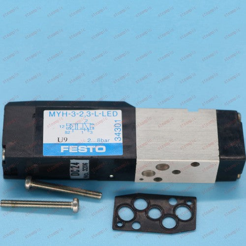 1ps  festo solenoid valve MYH-3-2,3-L-LED 34301  SHIP