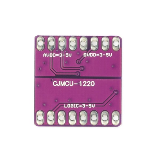 ADS1220 ADC 24 Bit I2C Analog-to-Digital Converter Module 50 Hz -60 Hz Rejection