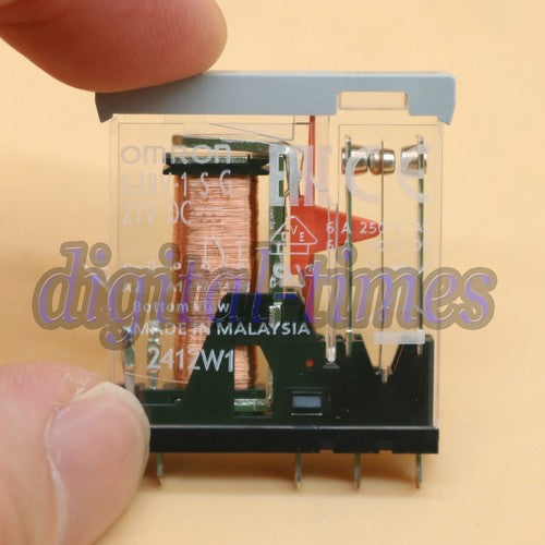 5PC   Omron G2RV-1-S-G 21VDC Power Relay 5Pin 6A 250VAC Free Shipping#JL