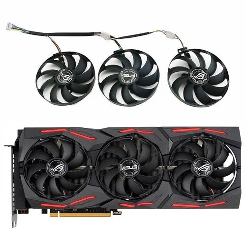 1PC SUPER / Ti Fan Replacement 7Pin FDC10H12S9-C -  STRIX RTX 2070 2080
