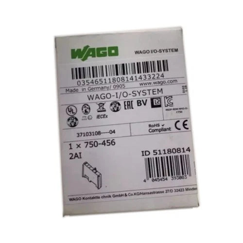 750-456  WAGO 750456 Analog Input PLC Module 750 456