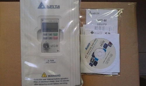 Delta Inverter VFD037M43A 3.7KW 380V 3-Phase free shipping #P