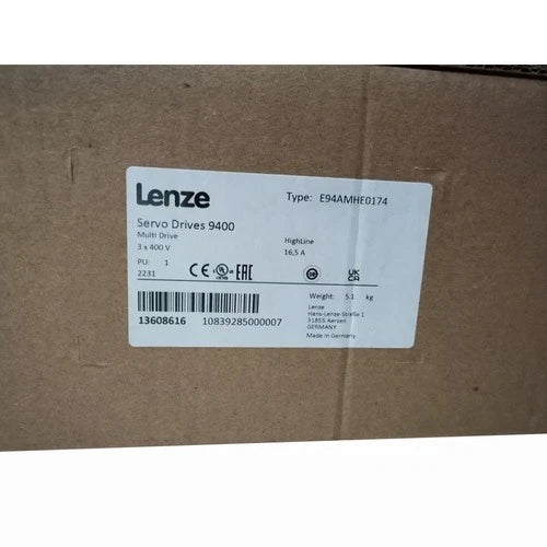 1 PC E94AMHE0174  LENZE E94AMHEO174 Servo Drive