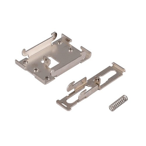 5pcs Small SSR solid state relay 35mm rail mounting frame R99-12 DIN buckle
