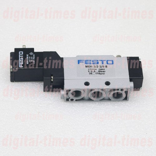 1PC  FESTO MEH-3/2-1/8-B 173124 Solenoid Valve Free Shipping