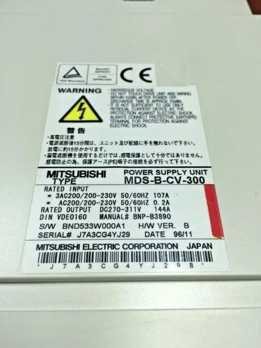 Mitsubishi MDS-B-CV-300 1PC  Servo Drive MDSBCV300 Sealed
