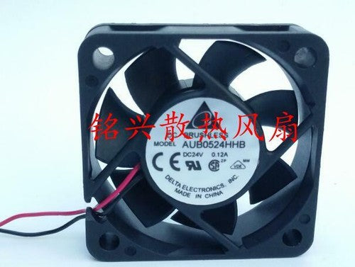 Aub0524hHB 5015 24V 0.12A 5cm high-wind mass converter fans