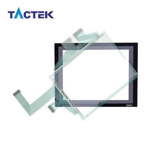 1SET for  NS8-TV00B-V2 NS8-TV01B-V2 Panel Glass with Overlay Touch Screen