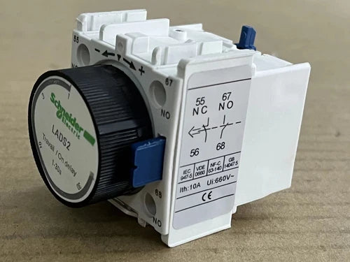 1PC LADS2 Contactor Time Delay Auxiliary 1-30s