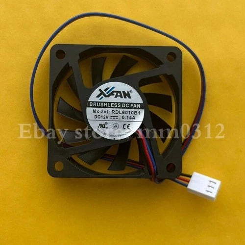 1 pc 3-Wire Cooling Fan- . RDL6010B1 6010 DC12V 0.14A 6CM