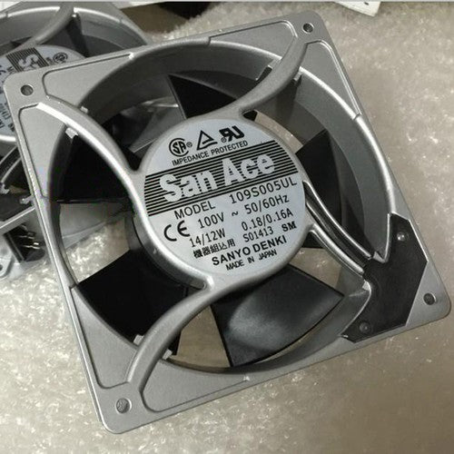 One For SANYO  109S005UL San Ace120 14/12W 0.18/0.16A cooling fan