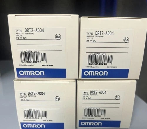 Omron DRT2-AD04 24VDC 0.09A Remote Analog Terminal Module
