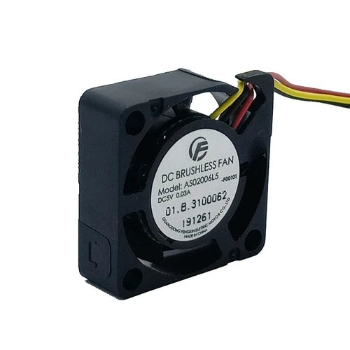 1X 3PIN micro ultra thin projector mini fan AS02006L5 DC5V 2CM 0.065A 20*20*6mm