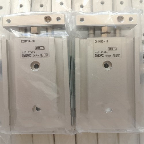 one  SMC CXSM10-10 Dual Rod Cylinder Double Acting Free shipping