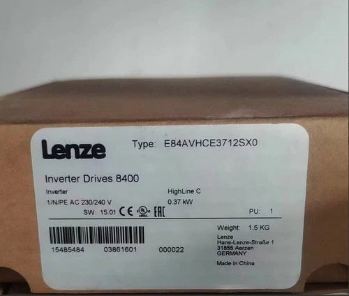 1 PC E84AVHCE3712SX0  LENZE E84AVHCE3712SX0 Inverter