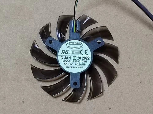 1PC  graphics card dual fan  GTX650TI 660Ti GTX750 GTX760 GTX770 R7260