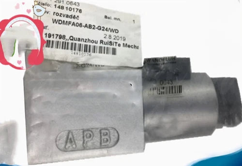 1PC  FIT FOR WDMFA06-AB2-G24-WD Solenoid Operated Directional Valve