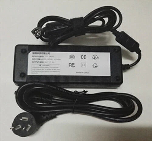For power supply 4-pin plug adapter  GE LOGIQ e, LOGIQ i, LOGIQ Book GX, Vivid e