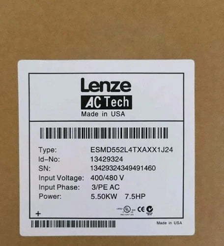 1 PC ESMD552L4TXA  LENZE Inverter