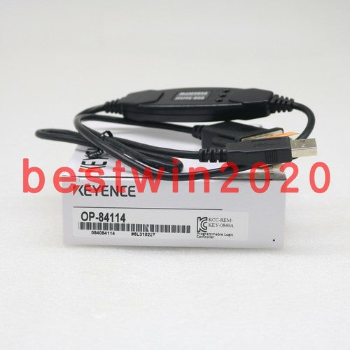 keyence Bar code reader connection cable OP-84114 one Year Warranty