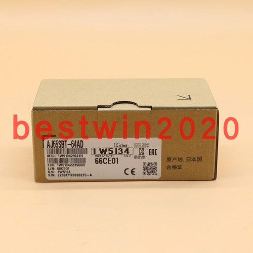 1PC  Mitsubishi CC-Link AJ65SBT-64AD A/D Converter Unit Fast Shipping