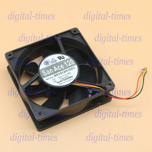 One For SANYO  9G1212H1D01 San Ace120 12V 0.38A cooling fan Free Shipping