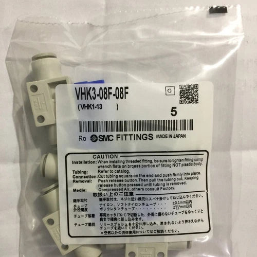 5PC  Hand Operated Valves VHK308F08F VHK3-08F-08F