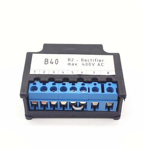 Replace B40 B2-Rectifier max 400V AC rectifier fifty