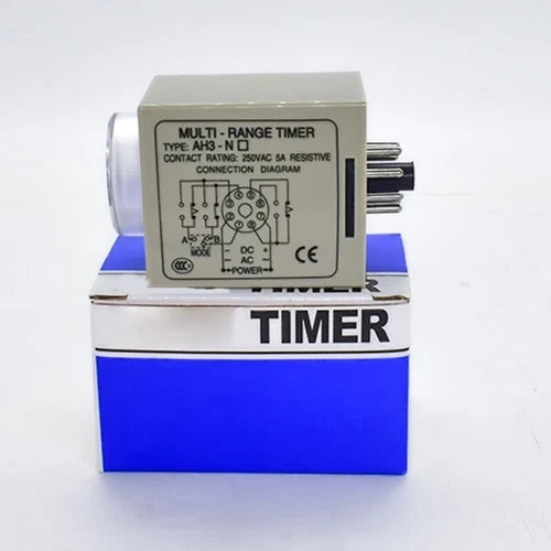 1X For   AC220V Industrial Time Relay AH3-NA NB NC ND NE DC12V DC24V AC110V