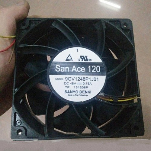 One For SANYO  9GV1248P1J01 DC48V 0.75A 4-wire Server Cooling Fan