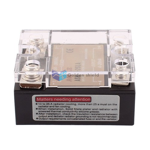 ASH-25LA Single Phase Solid State Intelligent Relay 4-20mA to 380VAC 25AKd