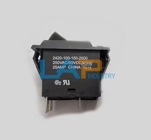 1PCS  For 2420-100-150-2500 Breaker rocker power switch 25A
