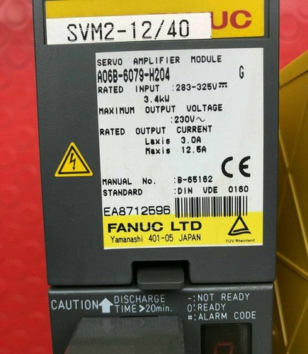For Fanuc A06B-6079-H204  servo amplifier Free Shipping