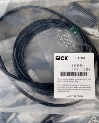 SICK OPTIC ELECTRONIC SENSOR CABLE LL3-TB01 IN BOX#/ #P