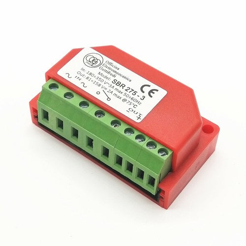 Bonfiglioli rectifier SBR 275-3 In 180÷350V~3A Out 81÷158V 2A @75℃ SBR-275-3