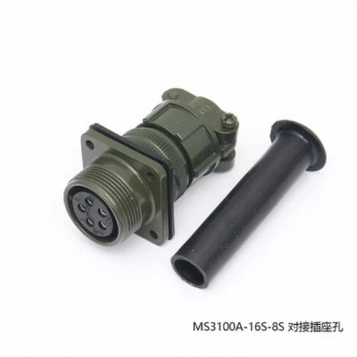 1pcs for  5pin Ation Plug Servo Connector MS3100A-16S-8P MS3100A-16S-8S