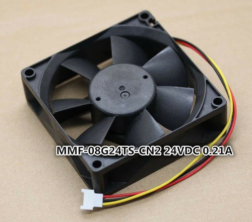 20pcs MMF-08G24TS-CN2 Mitsubishi Inverter Fan 8025 8CM DC 24V 0.21A 3-pin
