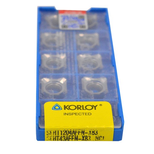 KORLOY SEHT1204AFFN-X83 H01 Carbide Inserts CNC TOOL