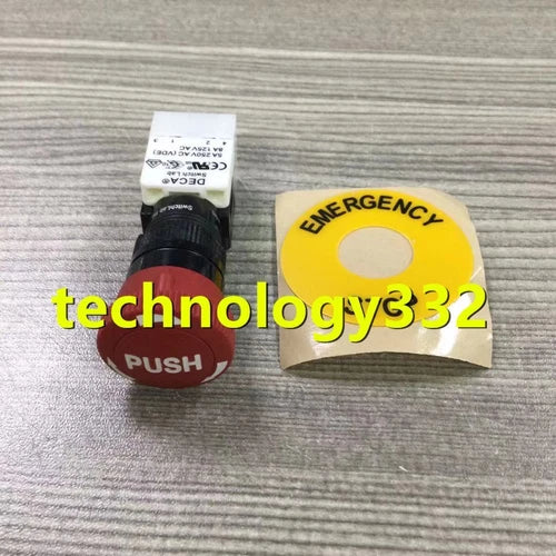 1PC   ADA16-F ADA16E6-R22-D10R R22-C10R  connected 16MM SCram switch